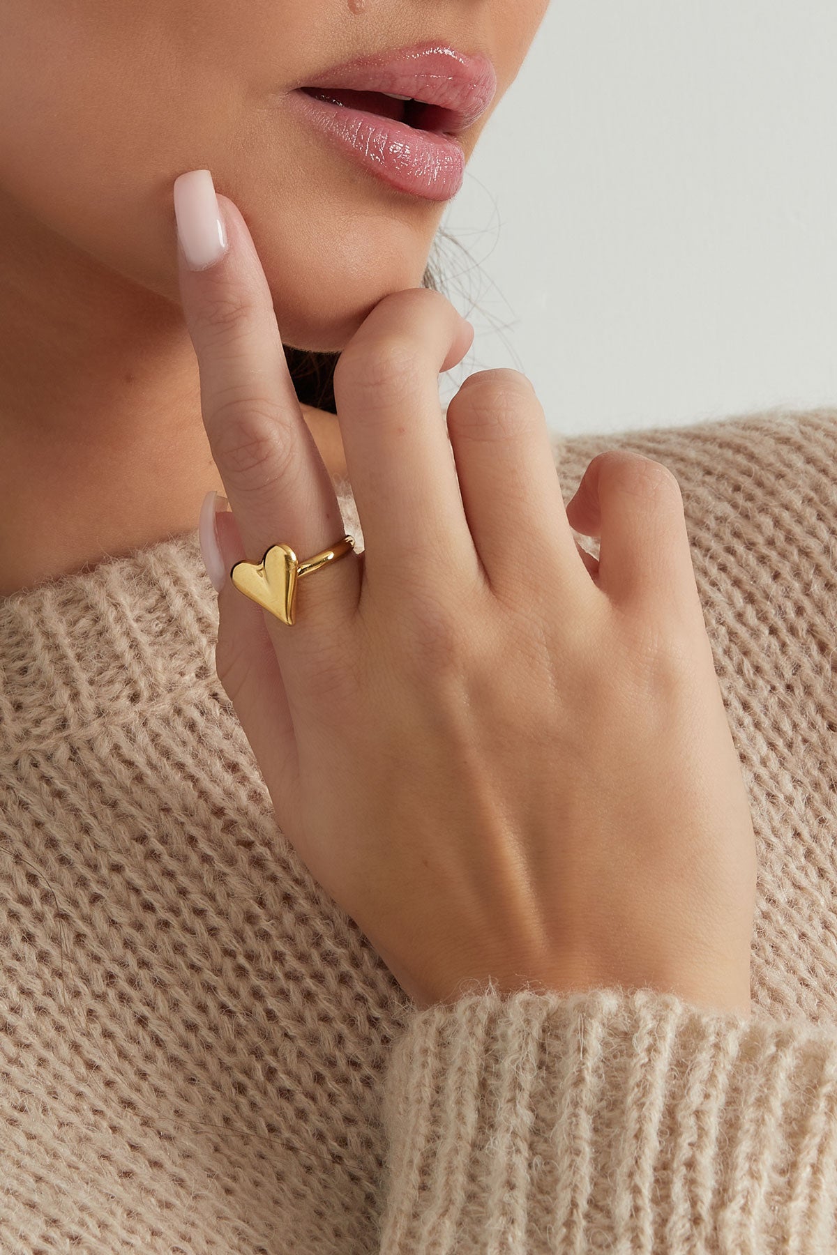 Ring Classy heart