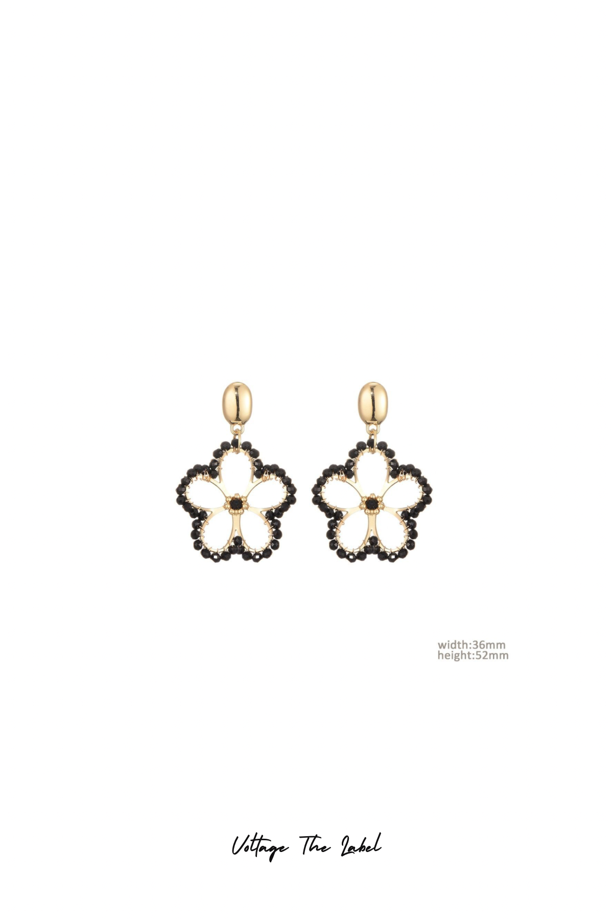 *Oorbellen Limited jasmine