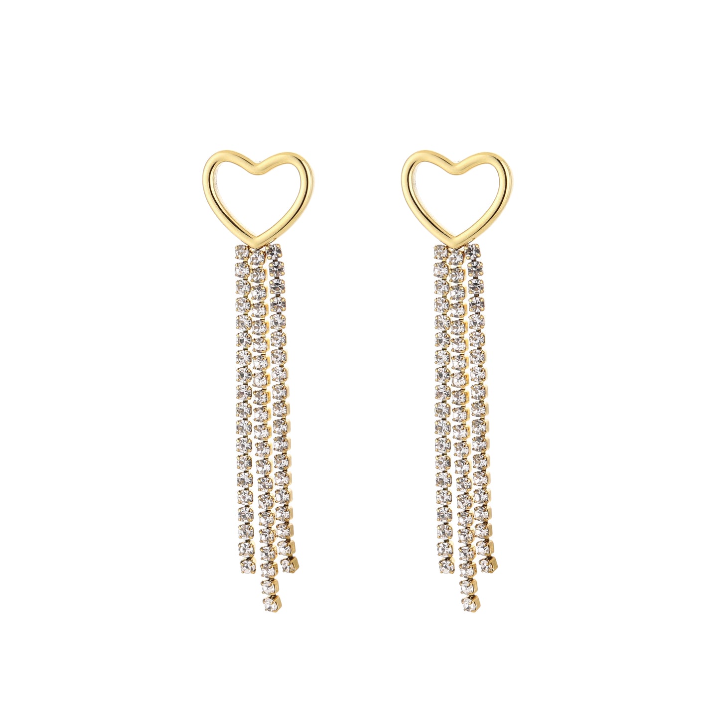 Oorbellen Strass babe