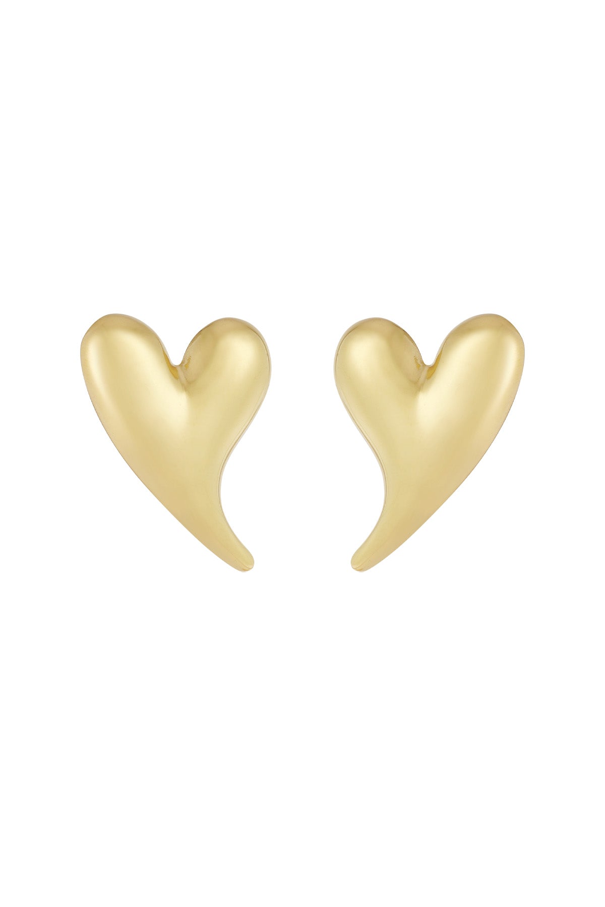 Oorbellen Heart vibes (goud)