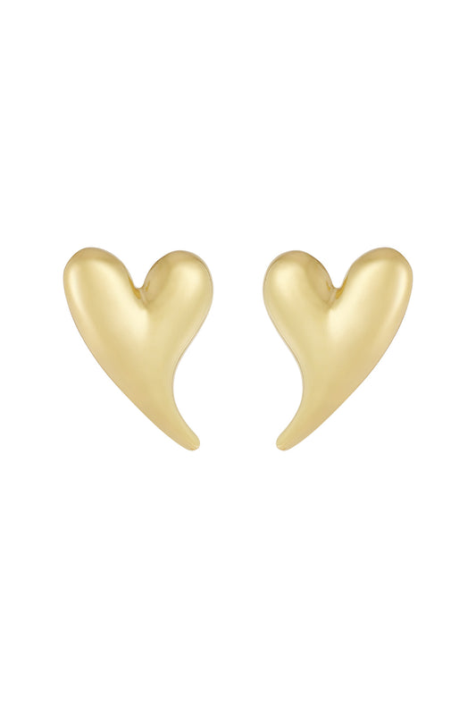 Oorbellen Heart vibes (goud)