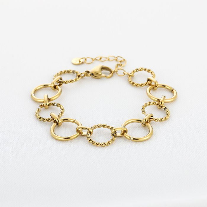 Armband cirkles (goud)