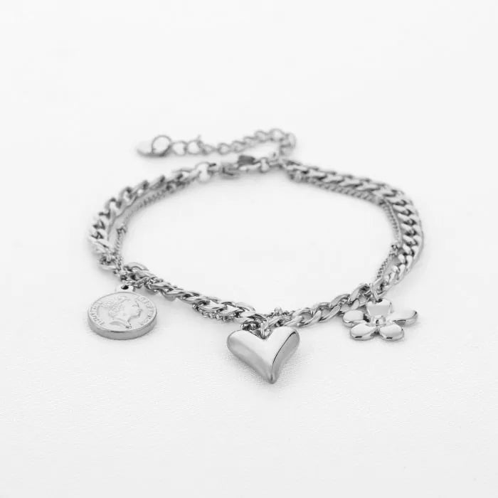 Armband Coin (zilver)