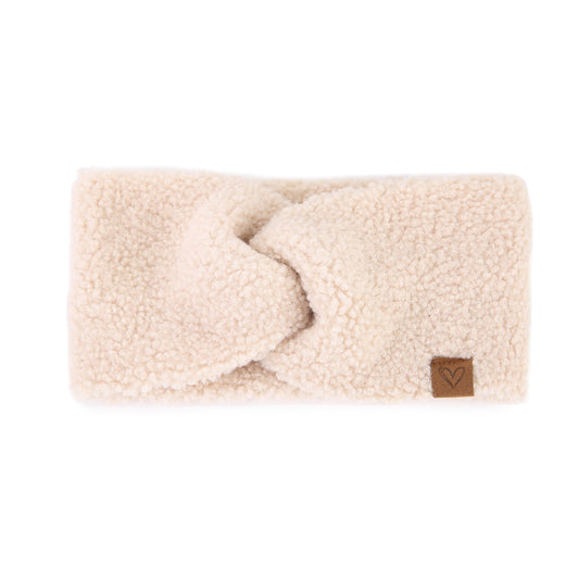 Hoofdband Teddy (beige)