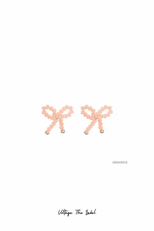 *Limited Oorbellen mini bow