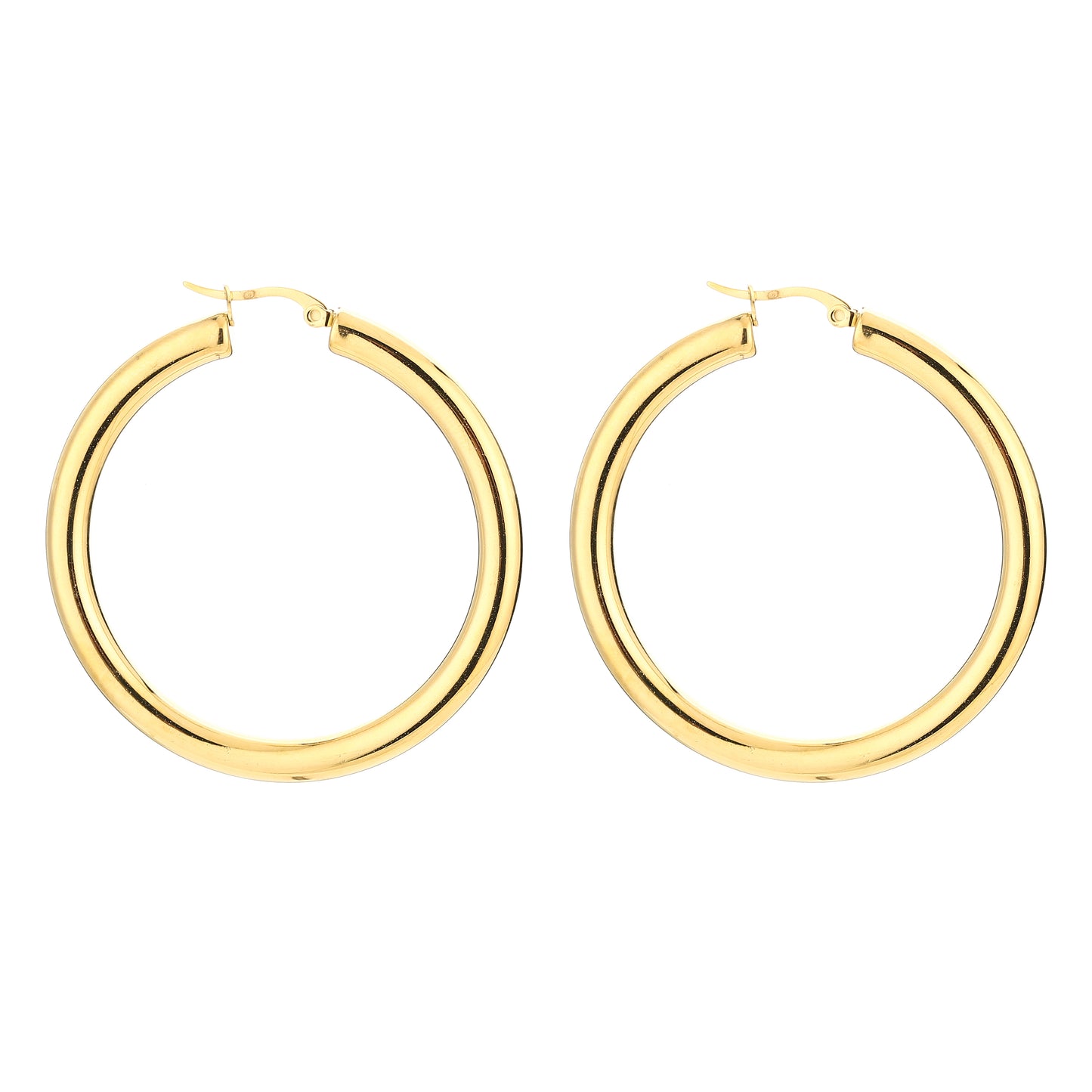 Oorbellen hoops (goud)