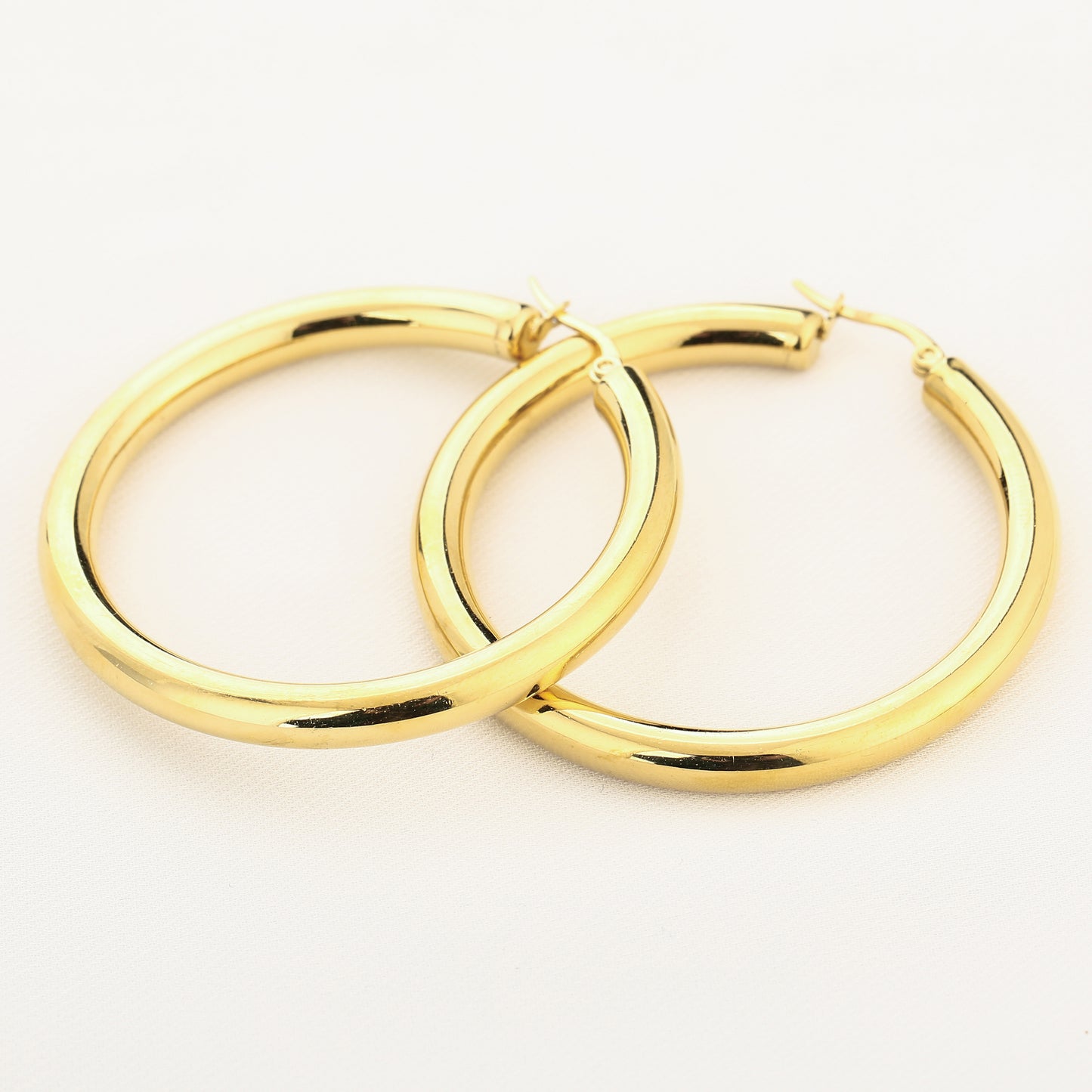 Oorbellen hoops (goud)