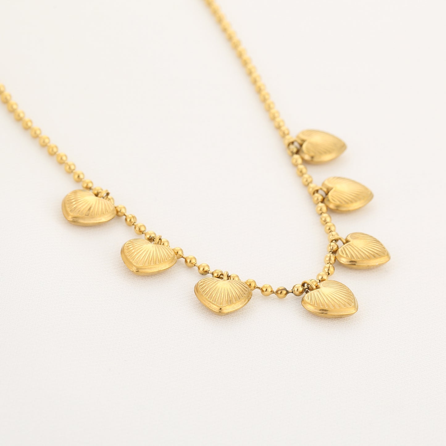 *Ketting Limited shelly (goud)