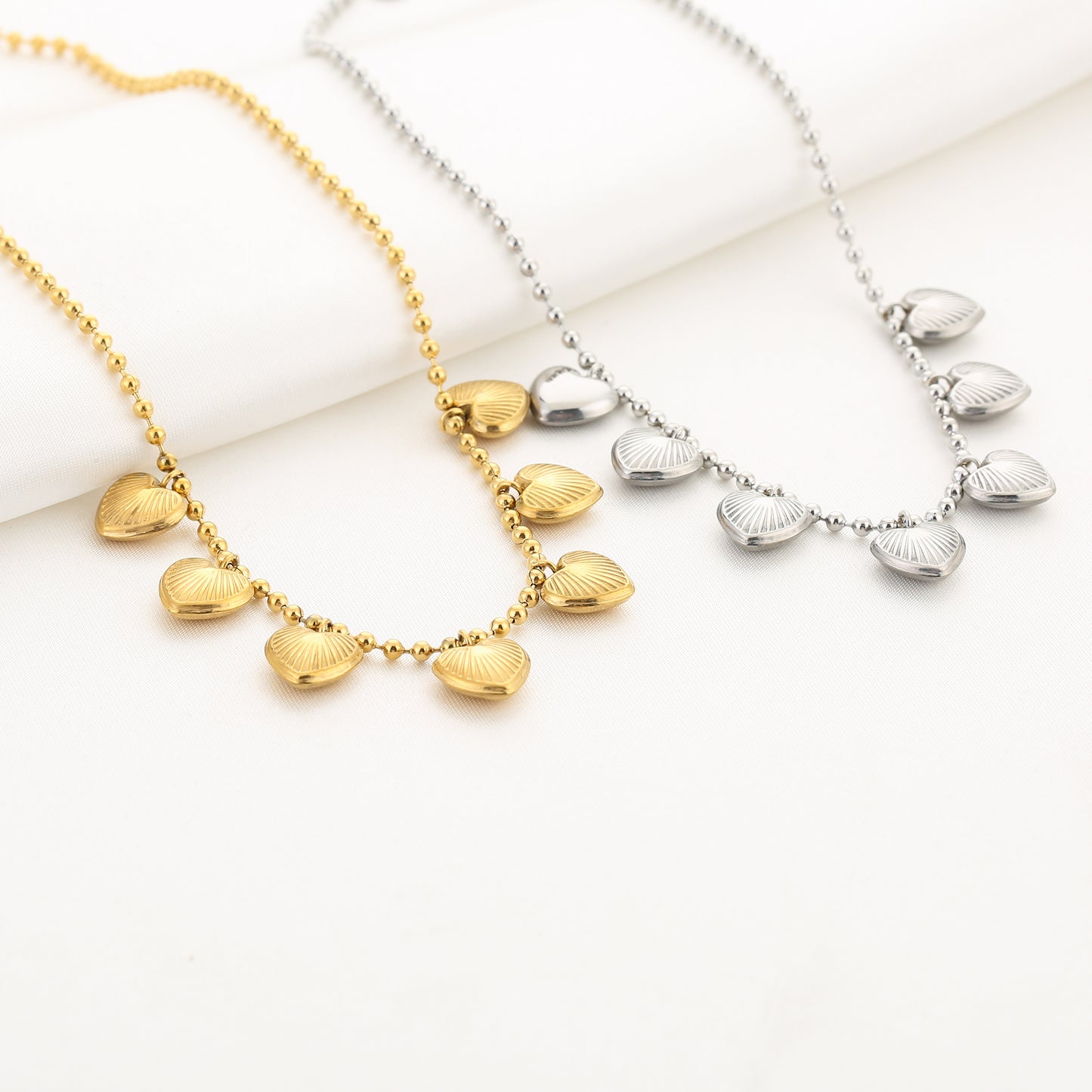 *Ketting Limited shelly (goud)