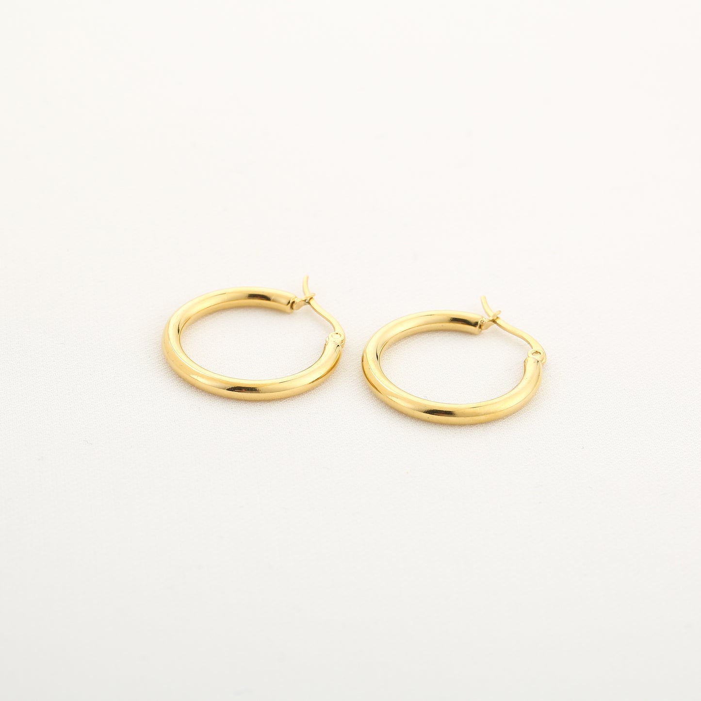 Oorbellen Baby hoops (goud)