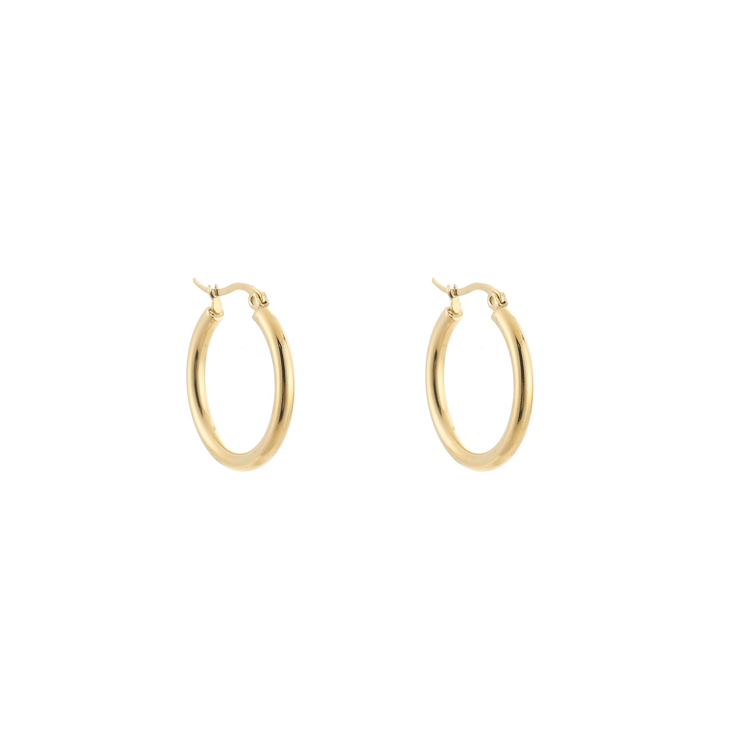 Oorbellen Baby hoops (goud)