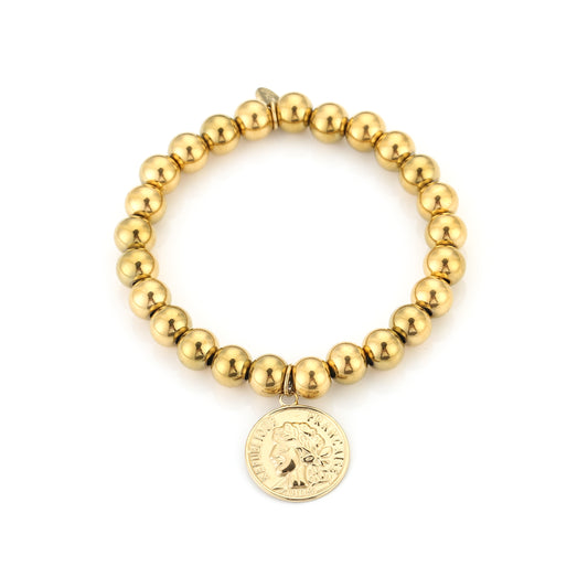 Armbandje Bubbly coin