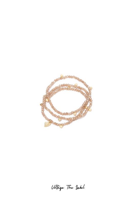 Armband nude beads